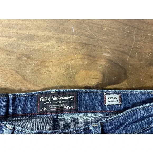 Cult Of Individuality Karma Straight Leg Women’s Jeans Size 28 - Picture 4 of 12